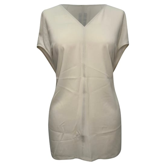 Rick Owens Bluse mit V-Ausschnitt aus weißem Acetat - Image 1