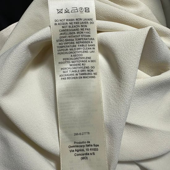 Rick Owens Bluse mit V-Ausschnitt aus weißem Acetat - Image 6
