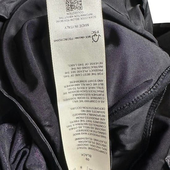 Rick Owens Magnetisches Langarmshirt aus schwarzer Viskose - Image 5