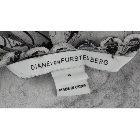 Diane von Furstenberg Camden Bluse mit Blumenmuster aus weißer Seide - Image 4