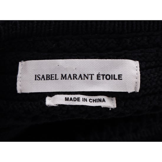 Isabel Marant Étoile Häkeloberteil aus schwarzer Baumwolle - Image 4