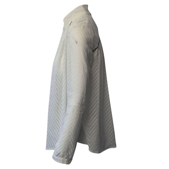 Ba&sh Bluse mit Strukturmuster aus weißem Polyester - Image 2