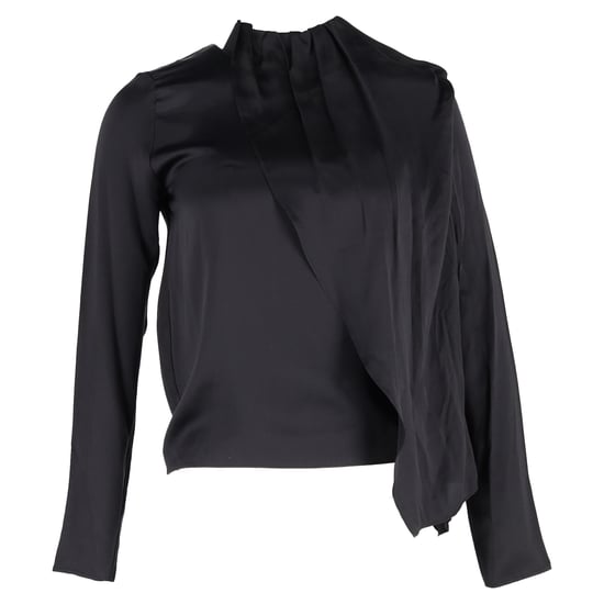 Dodo Bar oder Berna Bluse aus schwarzer Seide - Image 1