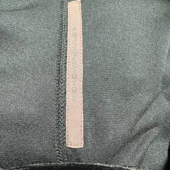Rick Owens Em Oversized Top aus schwarzem Samt - Image 4