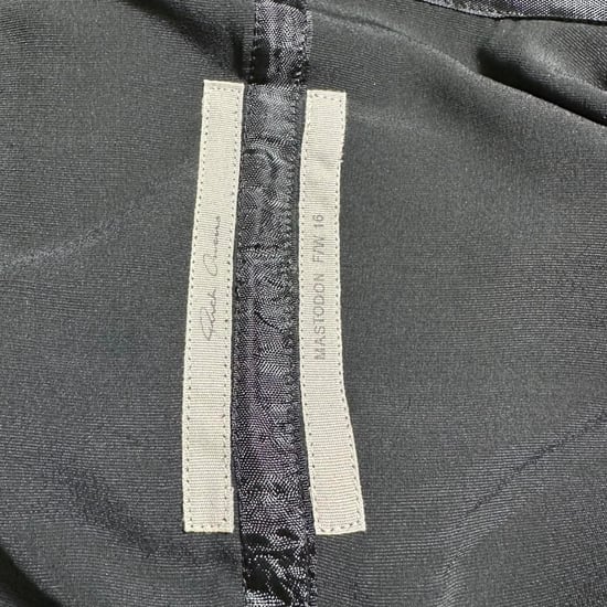 Rick Owens Wickelbluse aus schwarzem Samt - Image 4