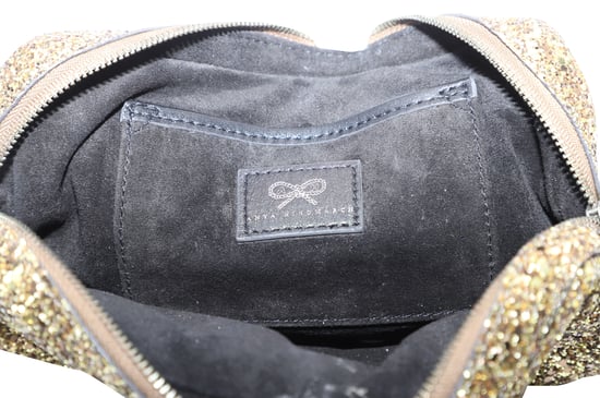 Anya Hindmarch Twinkle Clutch in Goldglitzer - Image 3