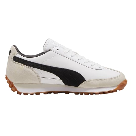 Puma - "Easy Rider" Vintage Sneaker für Herren, Leder, niedrig geschnitten (Weiß/Schwarz) - Image 1