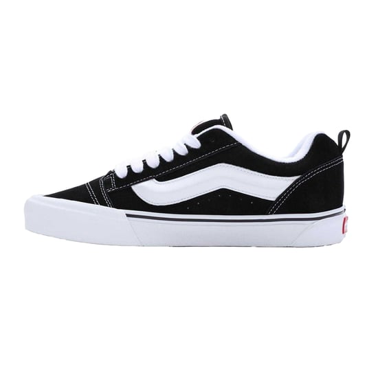 Vans - "Knu Skool" Wattiert Skater-Schuhe für Herren, Wildleder (Schwarz/Weiß) - Image 2