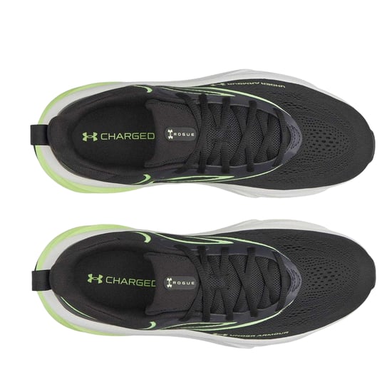 Under Armour - "Rogue 6" Sneaker für Herren (Schwarz/Limone) - Image 3
