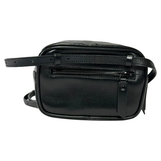 Saint Laurent Lou Gürteltasche aus schwarzem Kalbsleder - Image 5