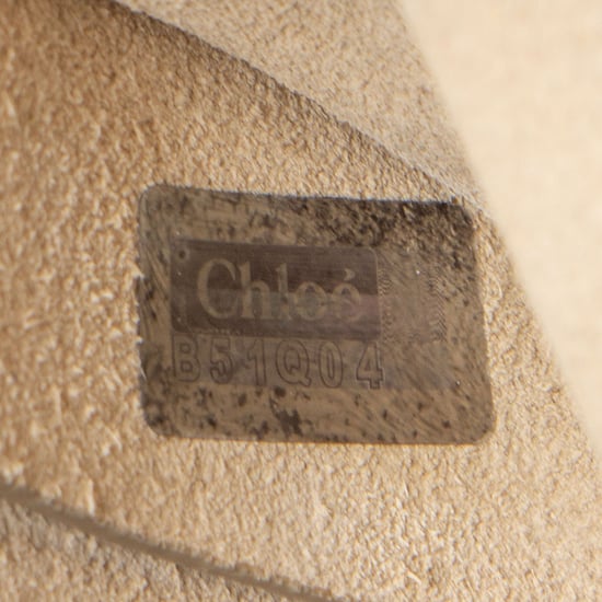 Chloe Faye kleine Schultertasche aus Kalbswildleder - Image 2