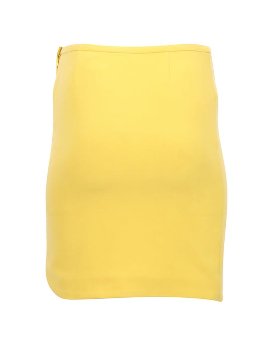 Ba&Sh Dora Minirock aus gelbem Polyester - Image 3
