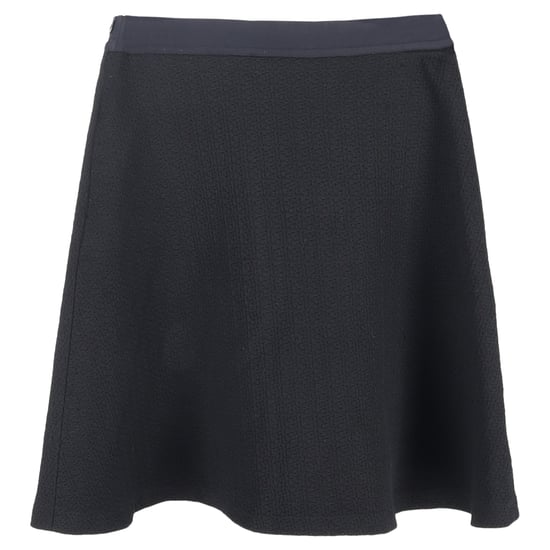 Sandro Mini-A-Linien-Rock mit Struktur aus schwarzem Polyester - Image 2