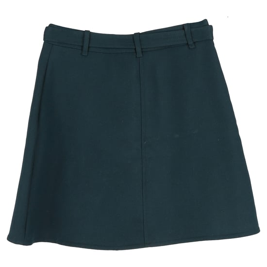 Maje Jibrali Minirock mit Knöpfen aus grünem Polyester - Image 2