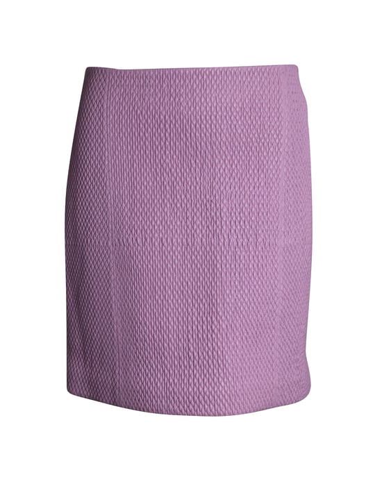Bottega Veneta Stepprock aus Leder - Rosa - Image 1