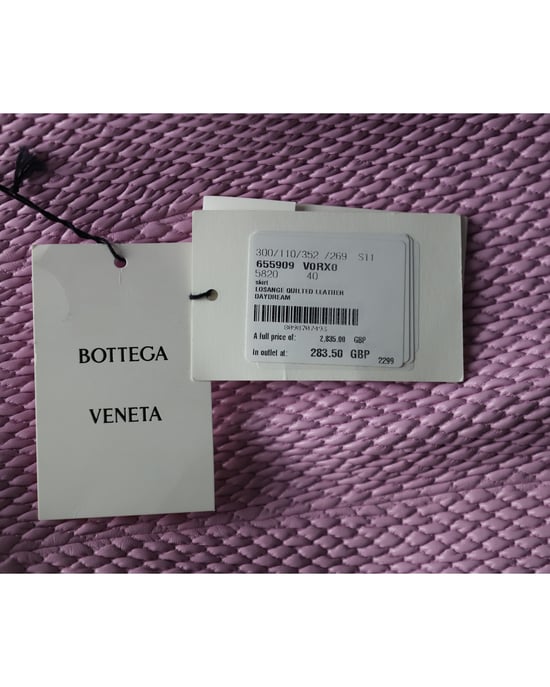 Bottega Veneta Stepprock aus Leder - Rosa - Image 5