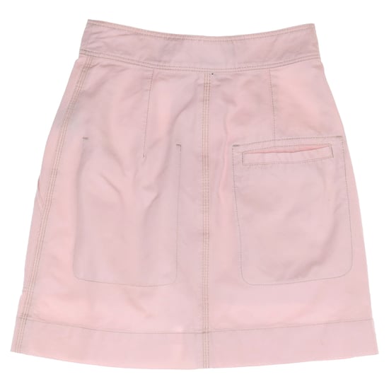 Isabel Marant Minirock mit Reißverschluss vorne aus rosa Baumwolle - Image 2