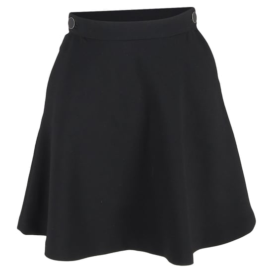 Sandro A-Linien-Minirock aus schwarzem Polyester - Image 1