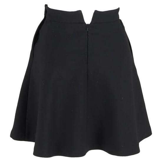 Sandro A-Linien-Minirock aus schwarzem Polyester - Image 3