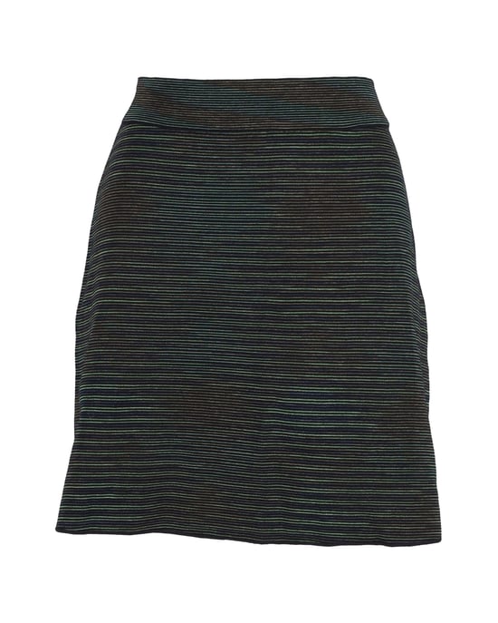 Missoni gestreifter Minirock aus grüner Wolle - Image 1