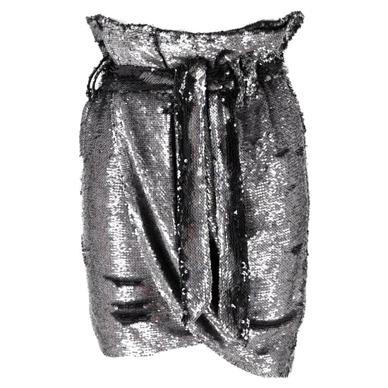 Iro Minirock mit silbernen Pailletten - Silber - Image 1