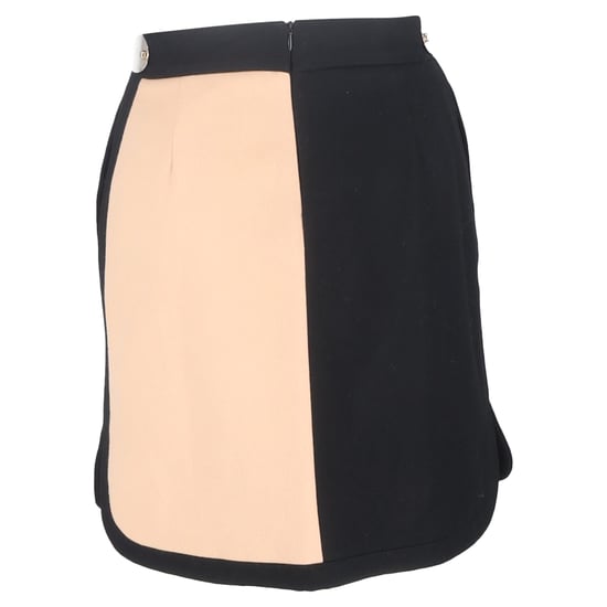 Missoni Minirock mit Farbblockmuster aus schwarzer und hautfarbener Wolle - Image 3