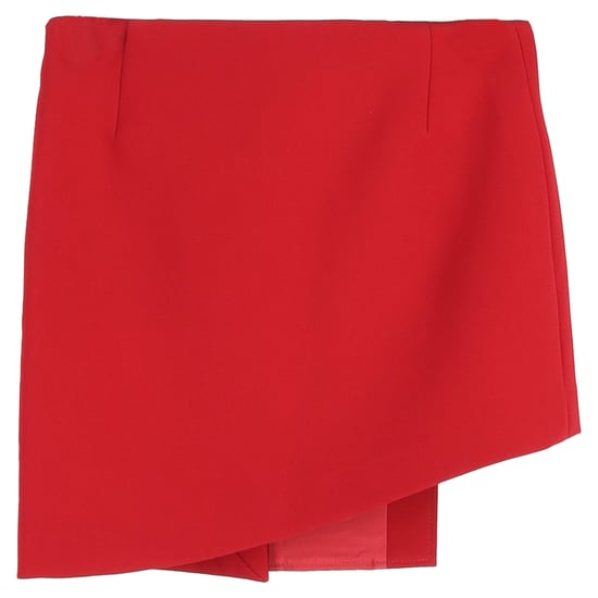 Versus Versace asymmetrischer Minirock aus rotem Polyester - Image 2