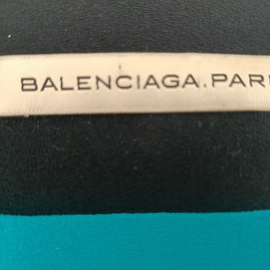 Balenciaga Minirock mit Schlitzdetail aus schwarzer Viskose - Image 4