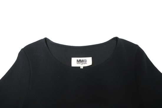 Maison Margiela Pre-owned MM6 T-Shirt-Kleid aus Baumwolle - Schwarz - Image 6