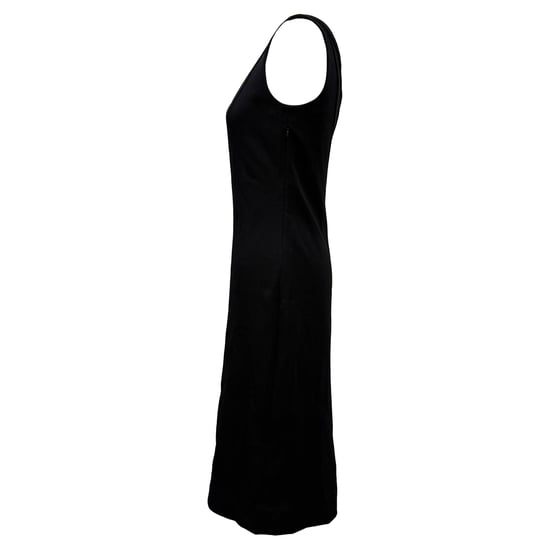 Diane von Furstenberg One-Shoulder-Kleid in Knielänge aus schwarzem Polyester - Image 4