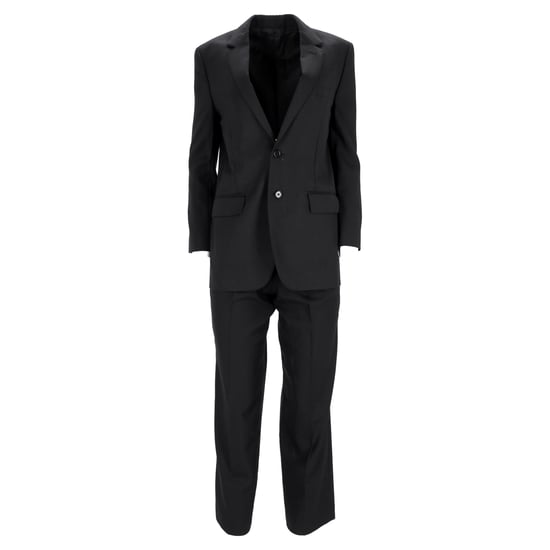 Blazer und Hose von Celine aus schwarzer Wolle - Image 1