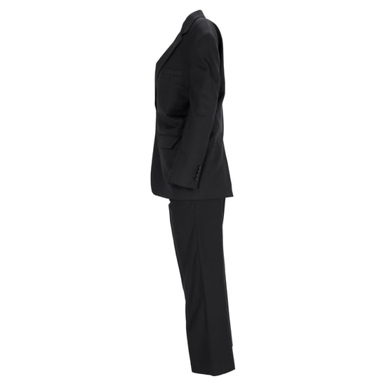 Blazer und Hose von Celine aus schwarzer Wolle - Image 2