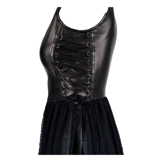 Red Valentino – Lederkorsett und Tüllkleid – 10er - Image 4