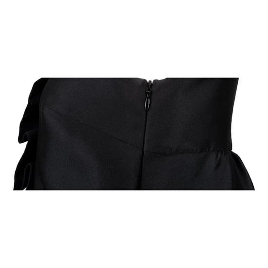 Moschino – Günstiges und schickes Cocktailkleid mit plissierten Rüschen – 2000er Jahre - Image 4