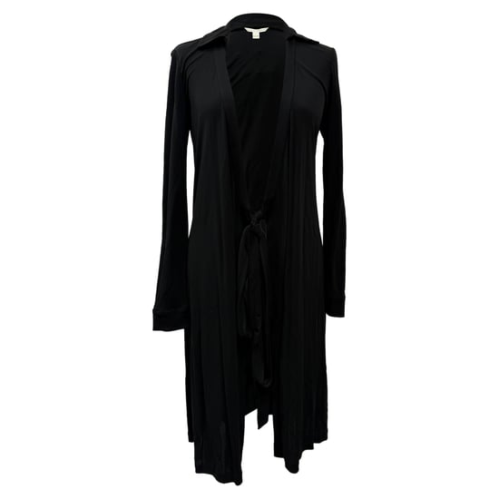 Diane Von Furstenberg Pre-owned V-Ausschnitt knielanges Kleid aus Viskose - Schwarz - Image 1
