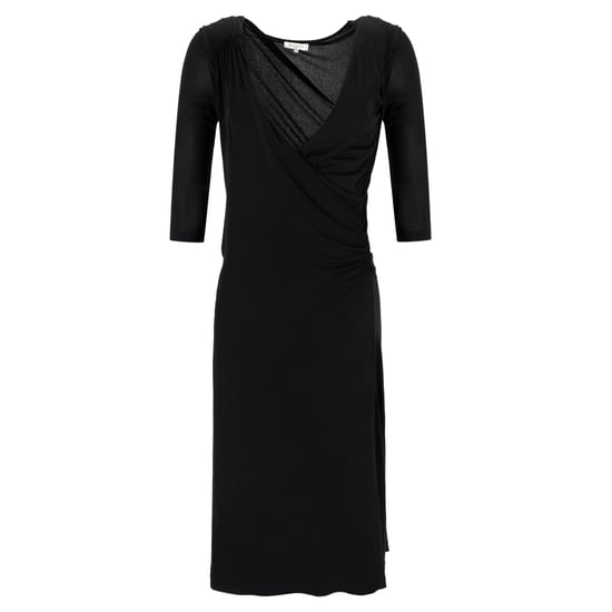 Etro Pre-owned Etro Wickelkleid mit Raffungen aus Viskose - Schwarz - Image 1