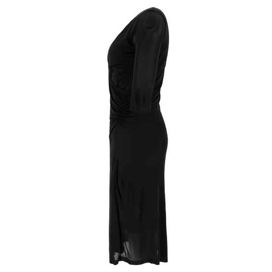 Etro Pre-owned Etro Wickelkleid mit Raffungen aus Viskose - Schwarz - Image 2