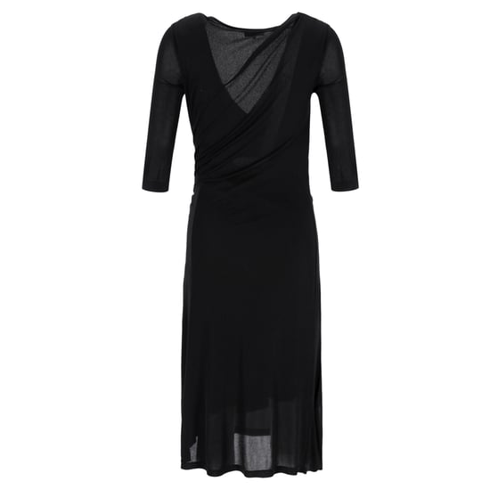 Etro Pre-owned Etro Wickelkleid mit Raffungen aus Viskose - Schwarz - Image 3