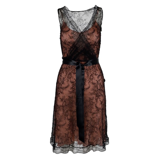 Moschino Spitzenkleid mit rosa Trägertop - 2010er Jahre - Image 1