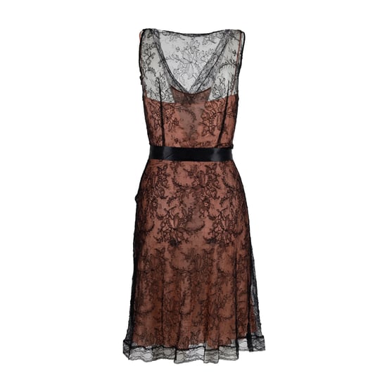 Moschino Spitzenkleid mit rosa Trägertop - 2010er Jahre - Image 2