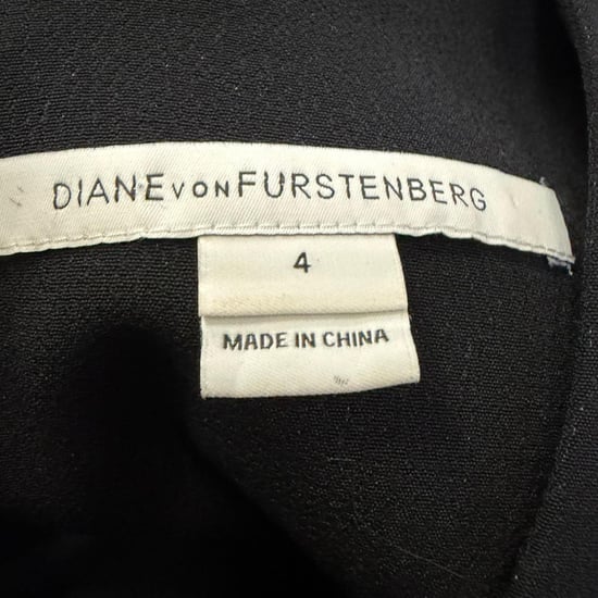 Diane von Furstenberg Noralie ärmelloses Etuikleid aus schwarzem Polyester - Image 6