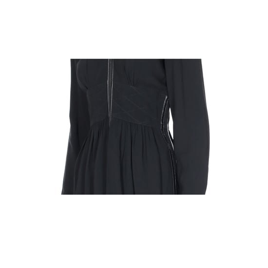 Louis Vuitton Schwarzes Kleid mit Reißverschluss – 10er - Image 4