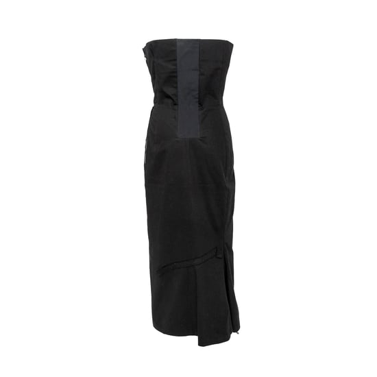 Trägerloses Kleid von Yohji Yamamoto – 90er Jahre - Image 3