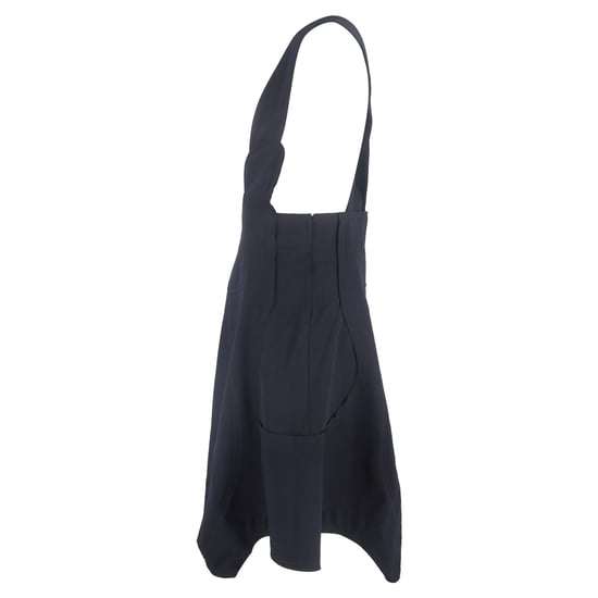 Trägerkleid von Comme Des Garçons aus marineblauem Polyester - Image 2