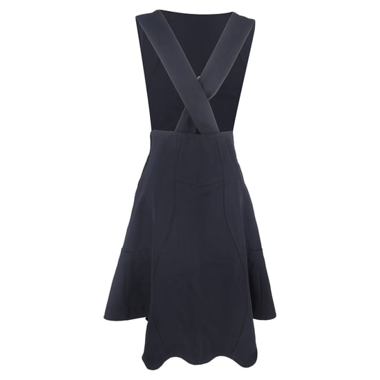 Trägerkleid von Comme Des Garçons aus marineblauem Polyester - Image 3