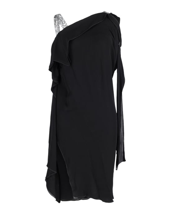 Roland Mouret Asymmetrisches Kleid aus Seide - Schwarz - Image 1