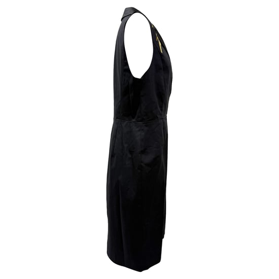 Besticktes knielanges Kleid von Altuzarra x Target aus schwarzer Baumwolle - Image 2