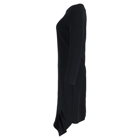 Roland Mouret Asymmetrisches Kleid aus schwarzem Polyester - Image 2