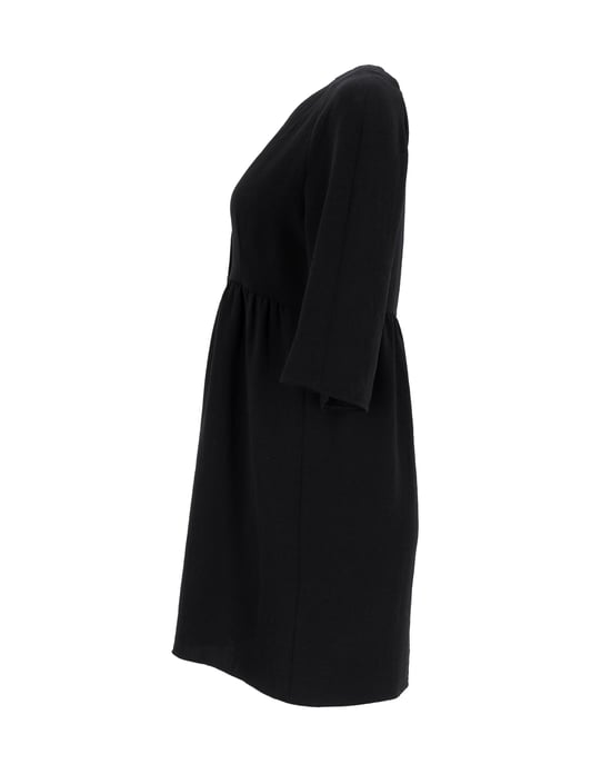Ba&Sh – Geknöpftes Kleid aus schwarzem Polyester - Image 2