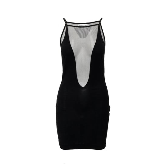 Emporio Armani Mesh-Kleid mit Cut-outs – 2000er Jahre - Image 1